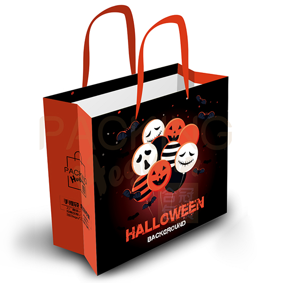 Túi giấy đựng quà Halloween cho bé